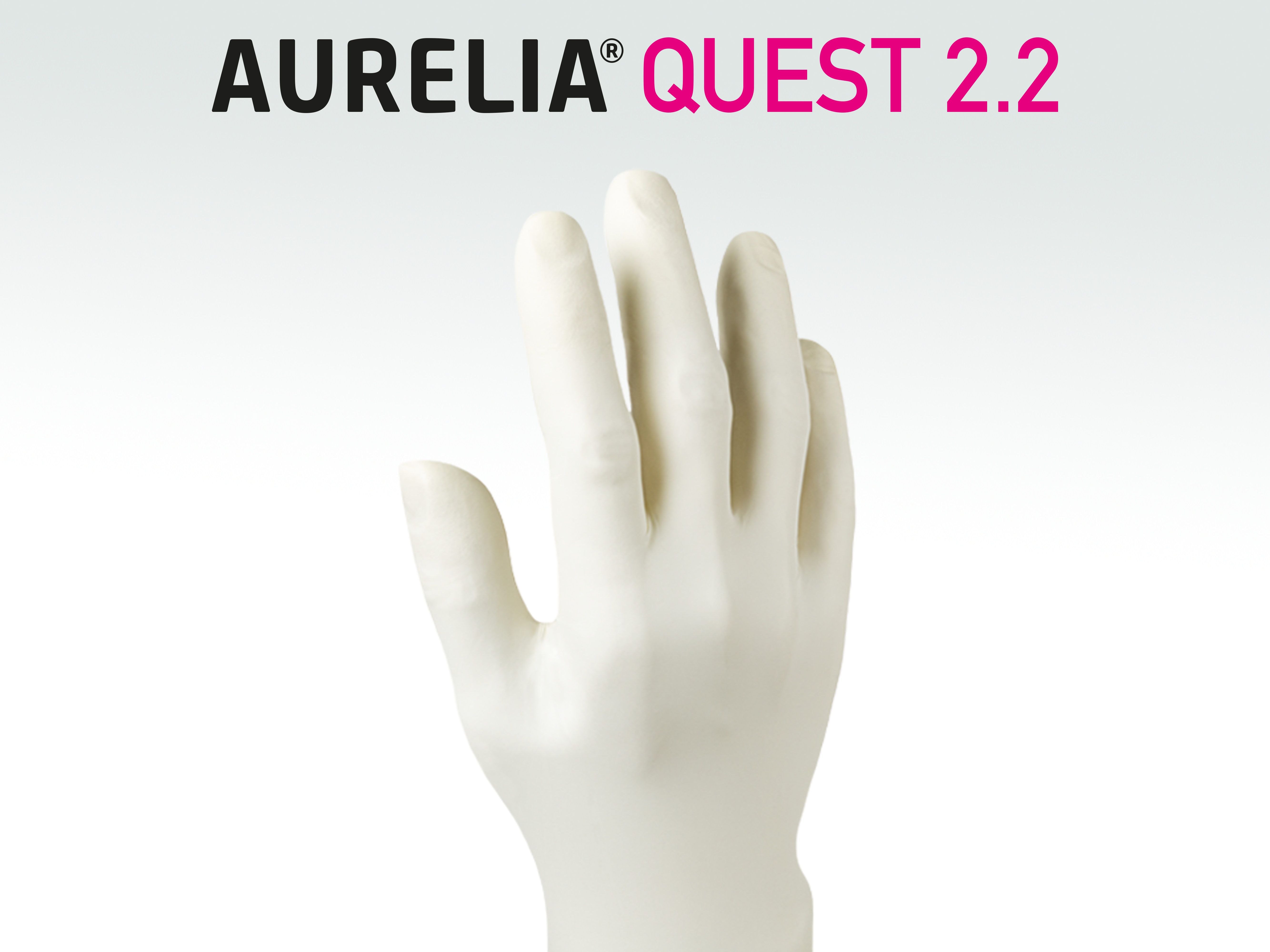 Aurelia Quest White Nitrile Examination pirštinė